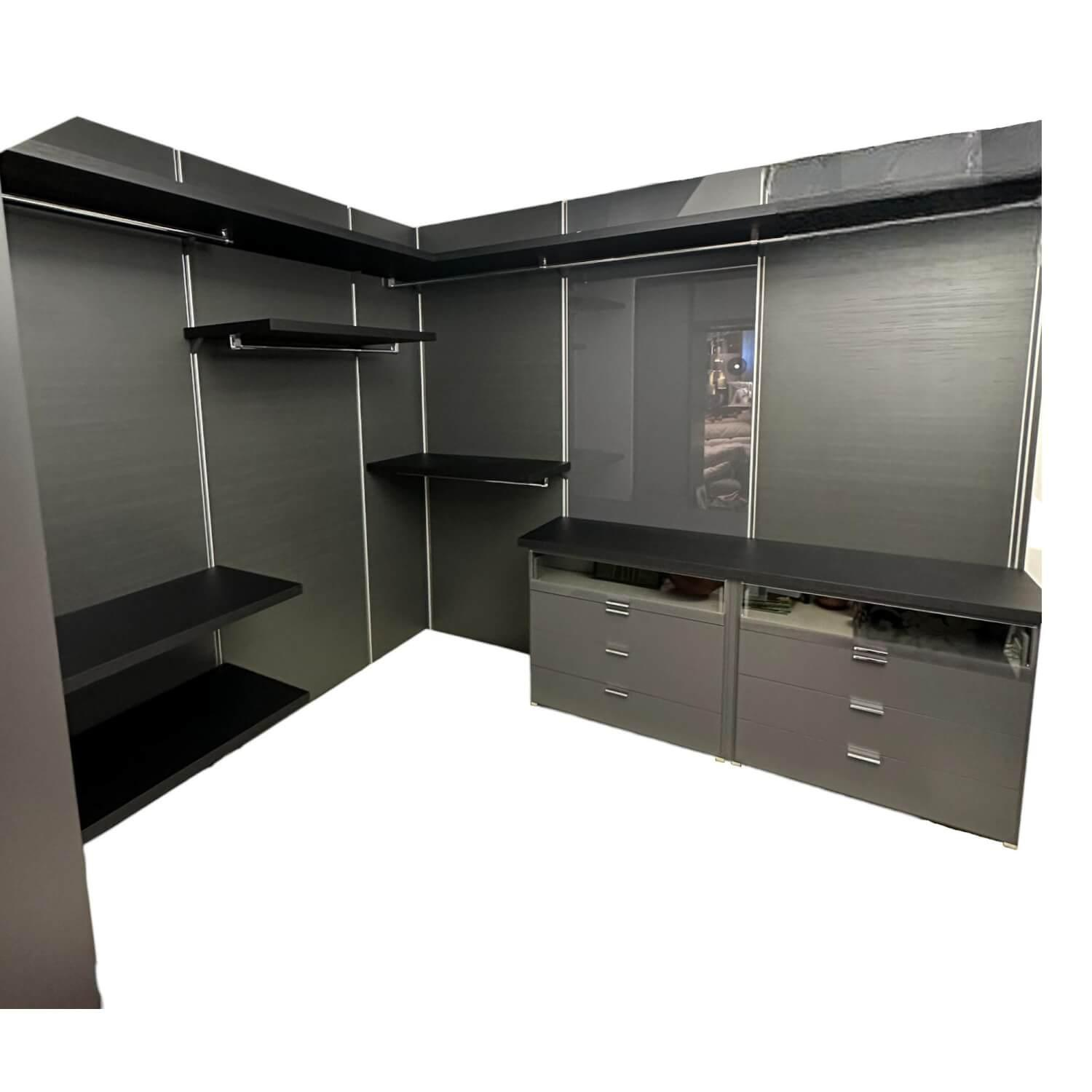 Begehbarer Kleiderschrank Walk In Lack Cartap Anthrazit Befestigungsprofil Alumi... Begehbarer Kleiderschrank Walk In Lack Cartap Anthrazit Befestigungsprofil Alumi... von Molteni & C