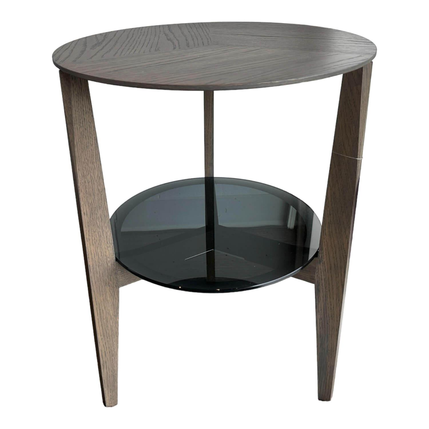 Tisch When Eiche Graphit Unter Platte Rauchglas von Molteni & C