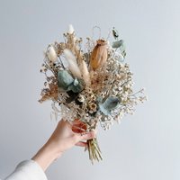 Haven Blumenstrauß, Getrocknete Blumen, Getrockneter Dekoration Für Den Schreibtisch, Blumendekor von Moltinghouse