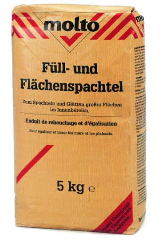 Molto Füll- und Flächenspachtel, weiß, 5kg Molto Füll- und Flächenspachtel, weiß, 5kg von Molto