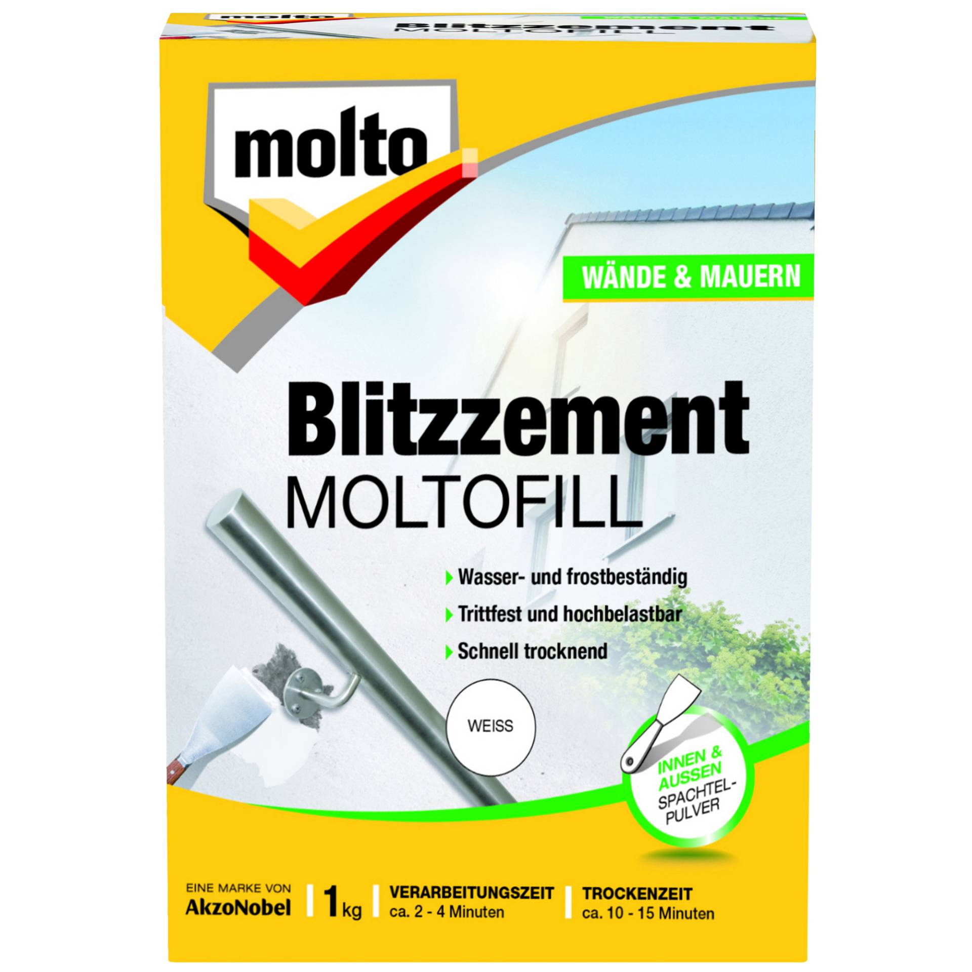 Blitzzement 'Moltofill' 1 kg Blitzzement 'Moltofill' 1 kg von Molto