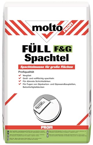 MOLTO FUELL- UND FLAECHENSPACHTEL 25KG von Molto