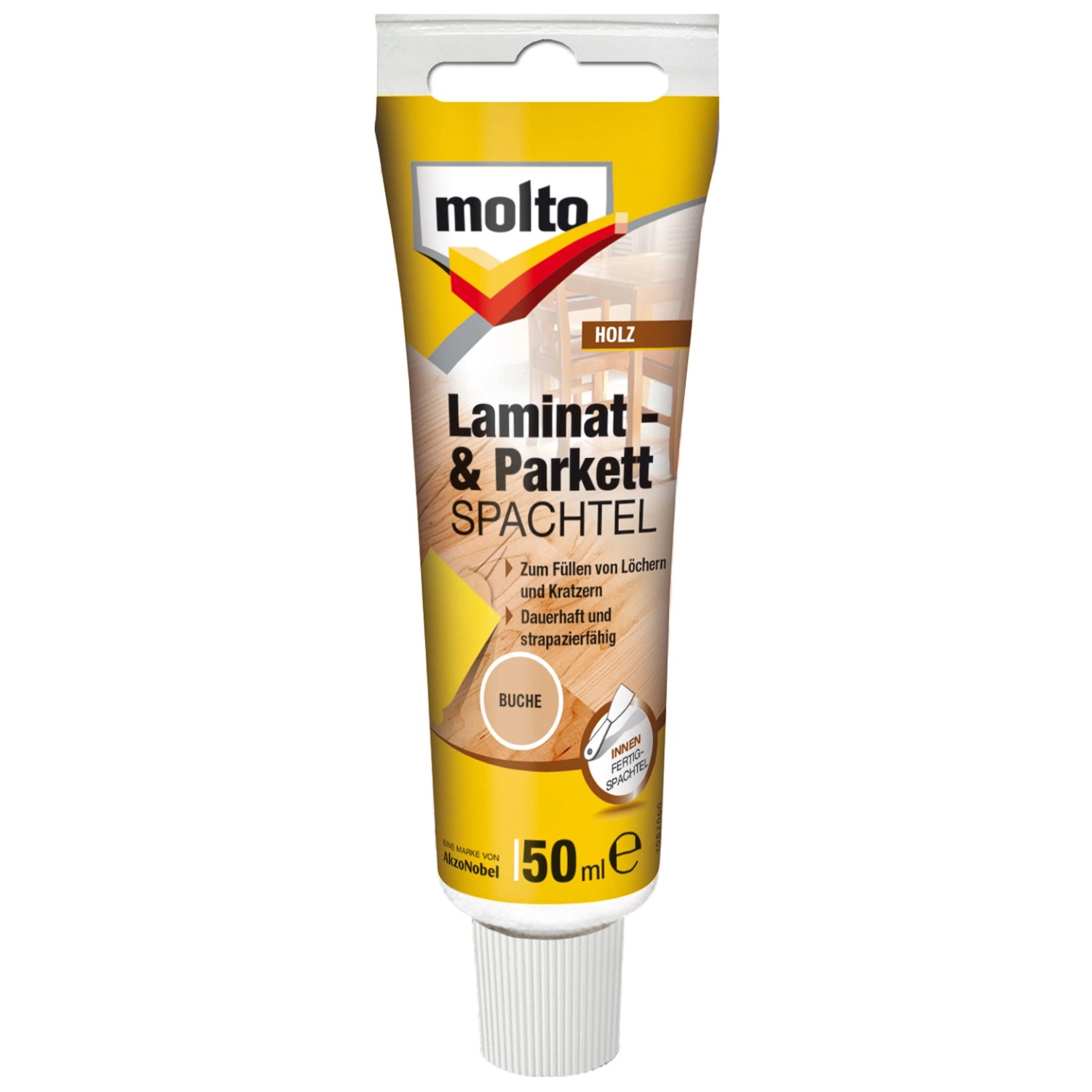 Molto Laminat- & Parkettspachtel Buche 50 ml von Molto