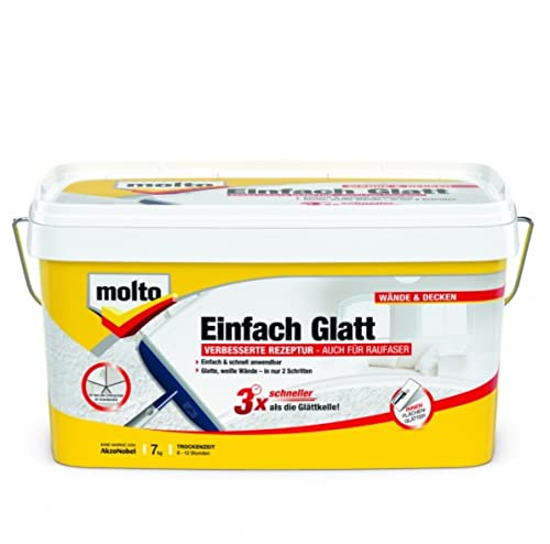 MOLTO MOLTO EINFACH GLATT 7KG, Naturweiß von Molto