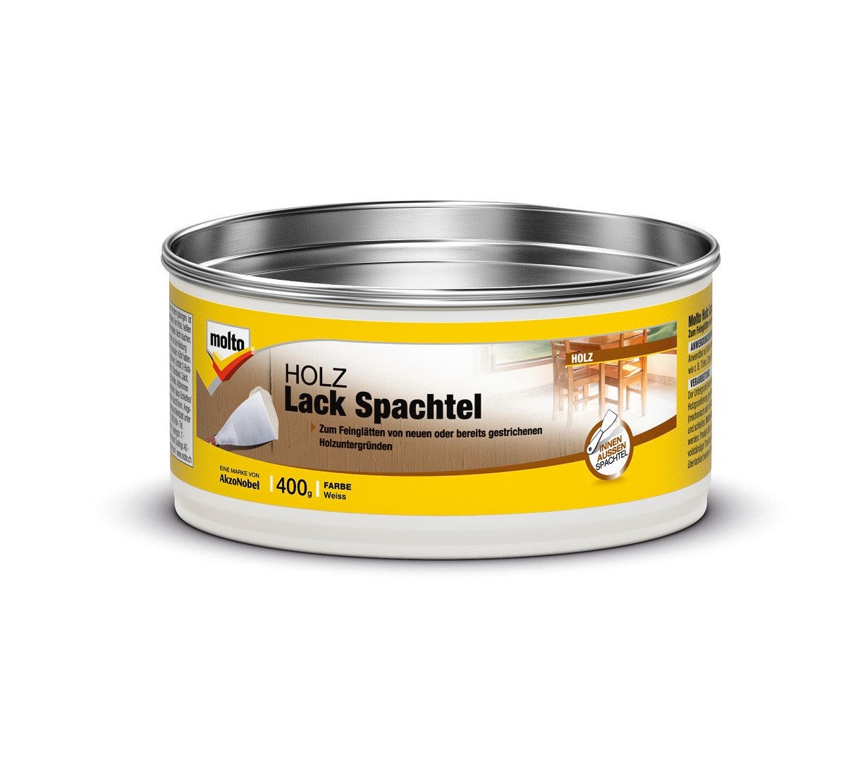 Molto Spachtelmasse MOLTO Lack Spachtel 400g von Molto