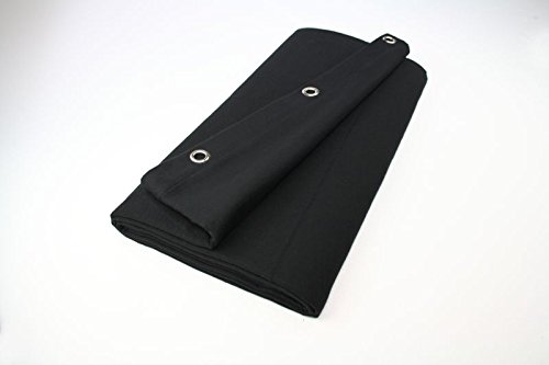 Dekomolton B1 konfektioniert, schwarz, 6m x 5m Dekomolton B1 konfektioniert, schwarz, 6m x 5m von Molton Markt