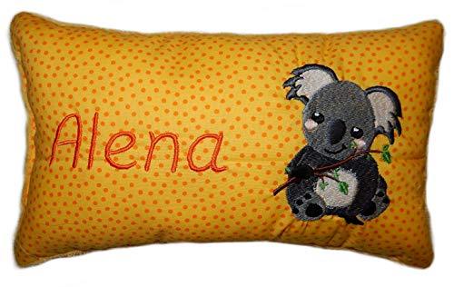 Momelie Gelbes Schmusekissen * Kuschelkissen * Koala * mit Namen Bestickt * 25 x 40 cm * SK-ge_0021 Momelie Gelbes Schmusekissen * Kuschelkissen * Koala * mit Namen Bestickt * 25 x 40 cm * SK-ge_0021 von Momelie
