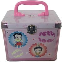 Betty Boop Dose Brotdose Pail Pudgy Hund Felix Katze Figur Geschenk Vtg Pink King Sp von MommaofThreeMonkeys