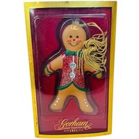 Gorham Weihnachten Ornament Lebkuchenmann Lebkuchen Brot Nib Box Vtg von MommaofThreeMonkeys