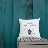 Dekokissen, Akzentkissen, Wurfkissen, Kissen Mit Abnehmbarer Abdeckung, Happy Halloween, Doppelseitig von MommyandMayhem