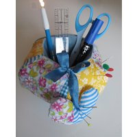 Nähutensilonähkorbnadelkissennähaufbewahrung Utensilonähmaterialhalterhäkeln-stricken-Nähen-Quilten Nähutensilonähkorbnadelkissennähaufbewahrung Utensilonähmaterialhalterhäkeln-stricken-Nähen-Quilten von MonDoCrafts