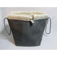 Utensilo Korb-Projekttasche-Wendetasche Aus Polsterstoff100% Ökotex von MonDoCrafts