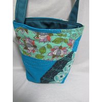 Utensilokorb-Projekttasche-Aus Patchwork von MonDoCrafts