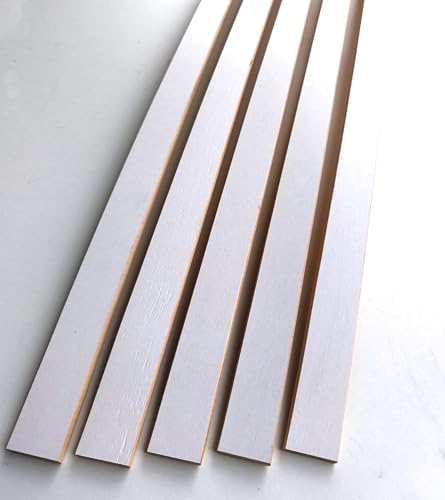 MonJar 5X Federholzleisten Ersatzteile Ersatzlatten Reparatur FÜR LATTENROST (630x34x8mm) von MonJar