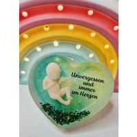 Sofortkauf Herz Mit 1 Baby Junge, Boy, Erinnerung Sternenkind, Fehlgeburt, Kindstod, Geburt, Baby Sofortkauf Herz Mit 1 Baby Junge, Boy, Erinnerung Sternenkind, Fehlgeburt, Kindstod, Geburt, Baby von MonaartsKunst