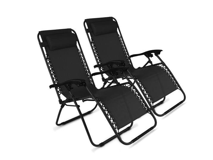 Set aus 2 Relaxsessel, 2-fach verstellbar von Monaco