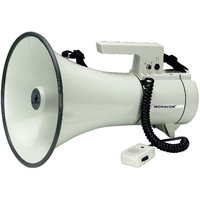 Monacor TM-35 Megaphon mit Handmikrofon, mit Haltegurt, integrierte Sounds von Monacor