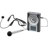 Monacor WAP-8 Hand Sprach-Mikrofon inkl. Windschutz, inkl. Tasche, inkl. Kabel von Monacor