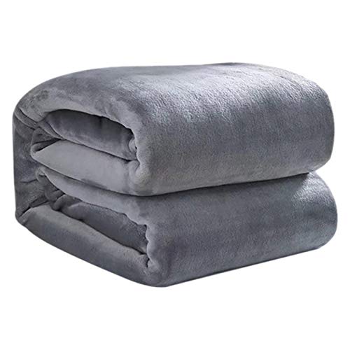 Monaghan Solide Weich Wohn Schlaf Klimaanlage Bettdecke Schlafsofa Babydecke Solid Farbe Warmschutz Knie von Monaghan