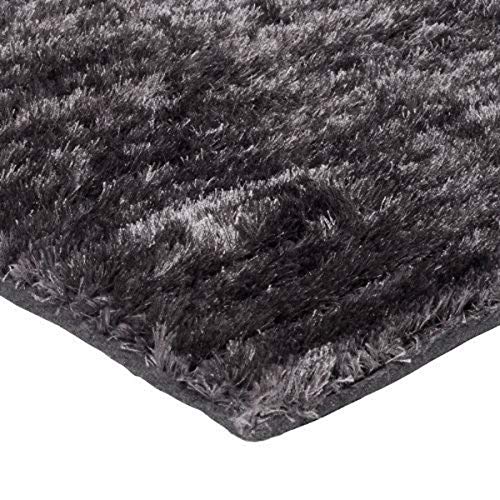 Monbeautapis Pflaume 145100 Viking Teppich Polyester Grau, Polyester, grau, 170x120x15 cm von Monbeautapis