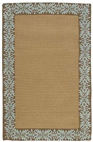 Monbeautapis Teppich, Jute, Natur, 110x70x10 cm von Thedecofactory