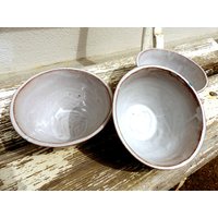 3 Müslischalen Keramik Handgetöpfert von Mondenvolk