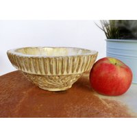 Müslischale Keramik Handgetöpfert in Aufbautechnik, 560 Ml von Mondenvolk