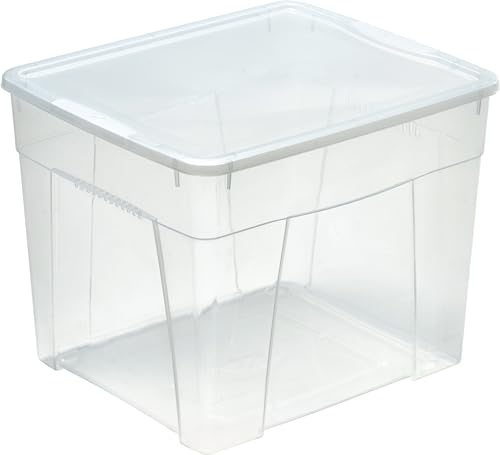 Mondex pls614h-00 Kleidung Aufbewahrungsbox Mit Deckel Klar Kunststoff 42 x 35,5 x 34,5 L 33 cm Mondex pls614h-00 Kleidung Aufbewahrungsbox Mit Deckel Klar Kunststoff 42 x 35,5 x 34,5 L 33 cm von Mondex