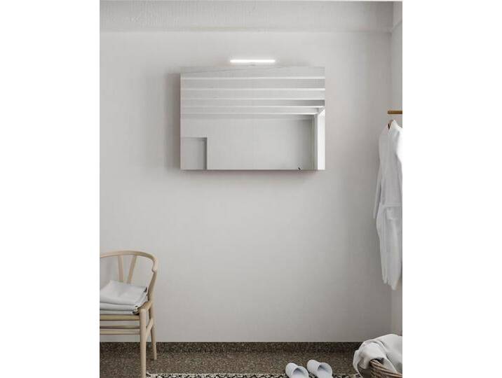 CUBB spiegelschrank 100x70x16cm farbe rost mit 2 türen von Mondial Badmöbel