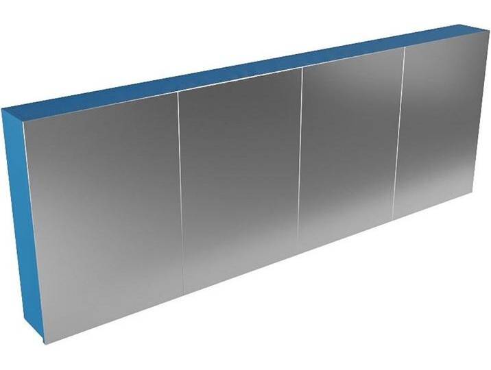 CUBB spiegelschrank 200x70x16cm farbe blau mit 4 türen von Mondial Badmöbel