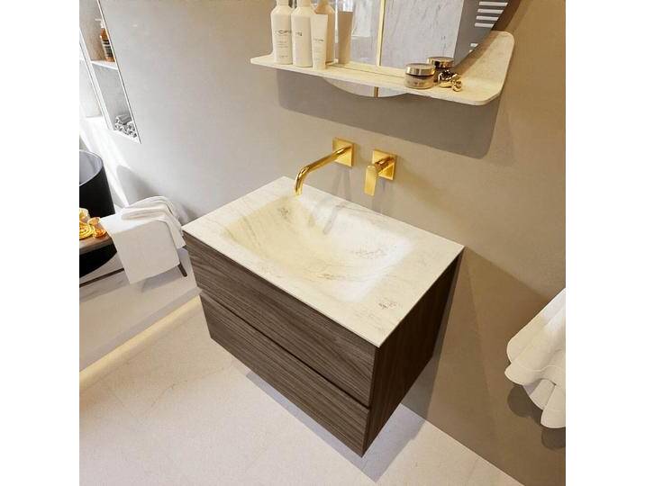 corian waschtisch set vica dlux 70 cm marmor optik becken... corian waschtisch set vica dlux 70 cm marmor optik becken... von Mondial Badmöbel