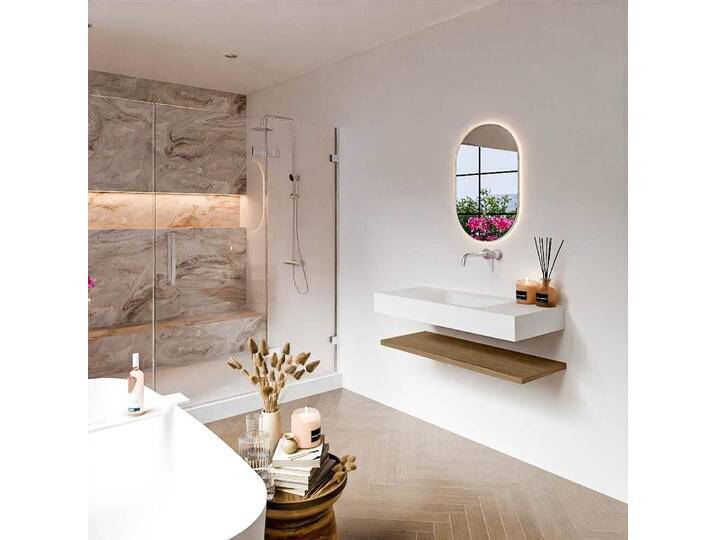 waschtisch mit unterschrank schwebend alan 100 cm Chai... waschtisch mit unterschrank schwebend alan 100 cm Chai... von Mondial Badmöbel