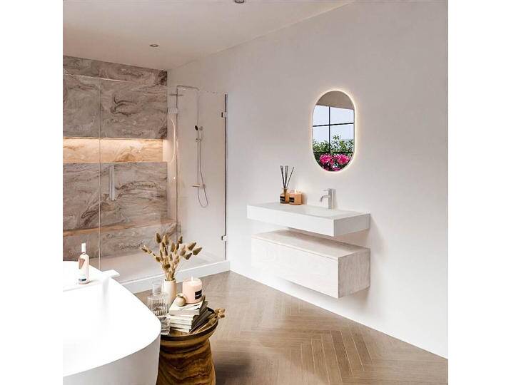 waschtisch mit unterschrank schwebend alan 100 cm... waschtisch mit unterschrank schwebend alan 100 cm... von Mondial Badmöbel