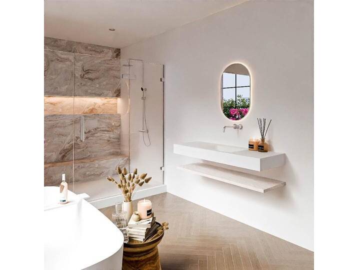 waschtisch mit unterschrank schwebend alan 130 cm... waschtisch mit unterschrank schwebend alan 130 cm... von Mondial Badmöbel