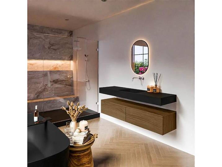 waschtisch mit unterschrank schwebend alan 160 cm Chai... waschtisch mit unterschrank schwebend alan 160 cm Chai... von Mondial Badmöbel