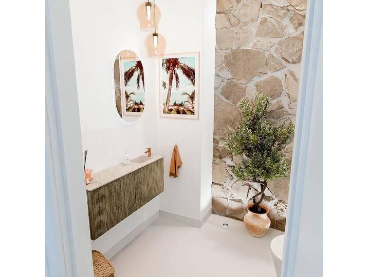 waschtisch set gäste wc JOYA echtholz Dusk 100 cm... waschtisch set gäste wc JOYA echtholz Dusk 100 cm... von Mondial Badmöbel