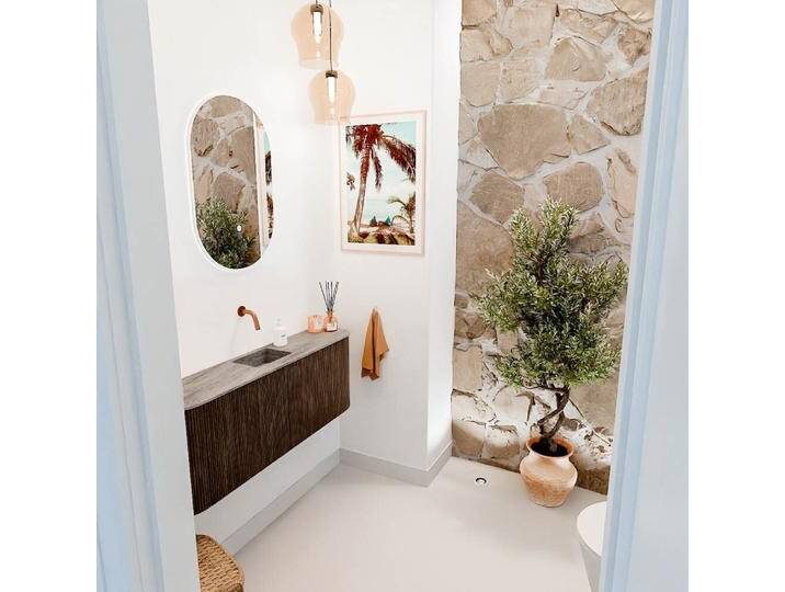 waschtisch set gäste wc JOYA echtholz Wallnuss 113,2 cm... waschtisch set gäste wc JOYA echtholz Wallnuss 113,2 cm... von Mondial Badmöbel