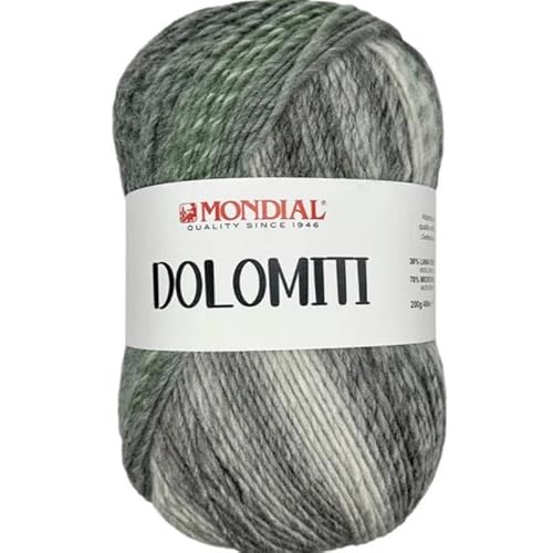 DOLOMITI de Mondial Strickgarn, grau, Cod.547 DOLOMITI de Mondial Strickgarn, grau, Cod.547 von Mondial