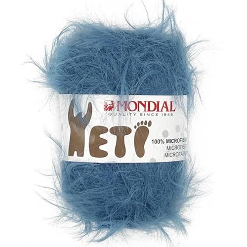 Mondial Yeti Strickgarn, Blau, Cod.627 von Mondial