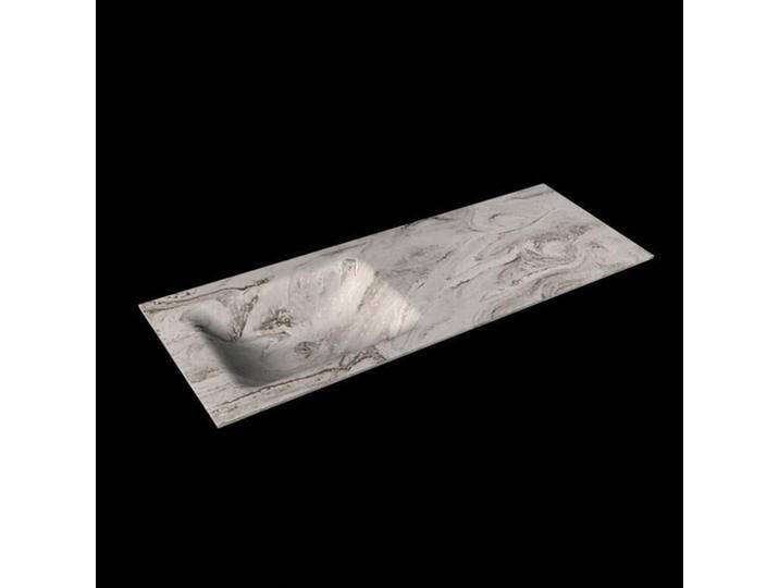 corian waschtisch 127 cm cloud waschbecken links glace von Mondiaz
