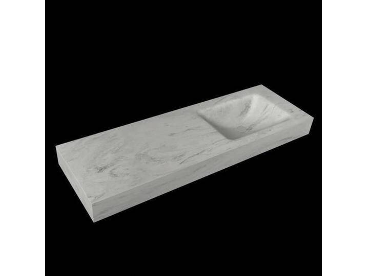 corian waschtisch 136 cm freihängend cloud waschbecken rechts... corian waschtisch 136 cm freihängend cloud waschbecken rechts... von Mondiaz