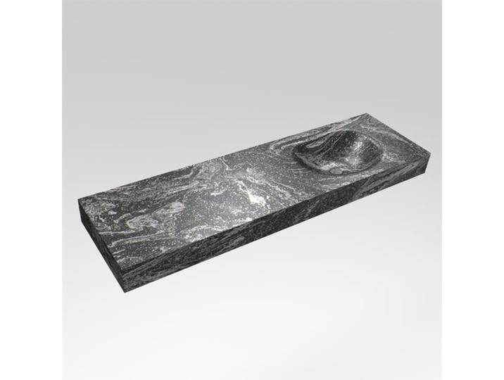 corian waschtisch 156 cm freihängend moon waschbecken rechts... corian waschtisch 156 cm freihängend moon waschbecken rechts... von Mondiaz