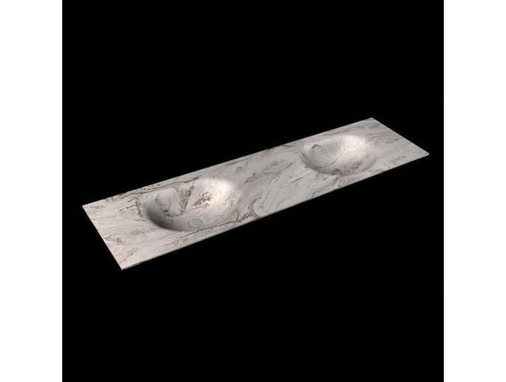 corian waschtisch 180 cm moon doppelbecken glace corian waschtisch 180 cm moon doppelbecken glace von Mondiaz