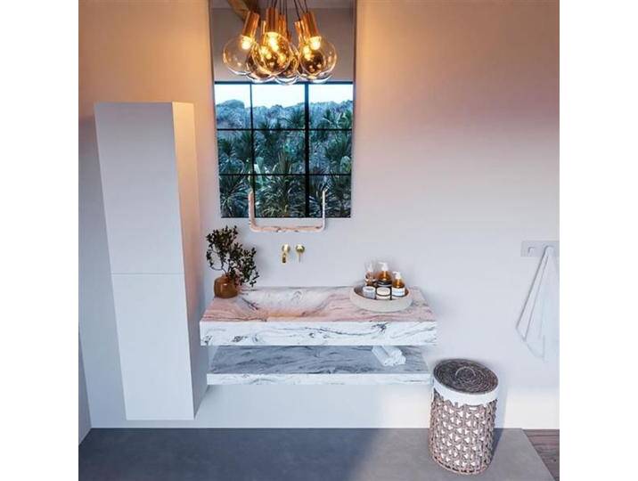 corian waschtisch set alan dlux 110 cm braun marmor glace... corian waschtisch set alan dlux 110 cm braun marmor glace... von Mondiaz