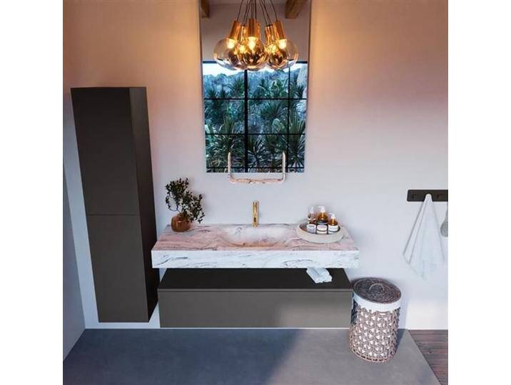 corian waschtisch set alan dlux 130 cm braun marmor glace... corian waschtisch set alan dlux 130 cm braun marmor glace... von Mondiaz