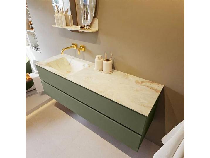 corian waschtisch set vica dlux 150 cm marmor optik becken... corian waschtisch set vica dlux 150 cm marmor optik becken... von Mondiaz