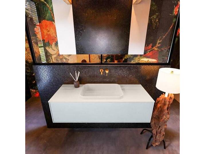 waschtisch mit unterschrank babyblau matt 120 cm ERIN... waschtisch mit unterschrank babyblau matt 120 cm ERIN... von Mondiaz