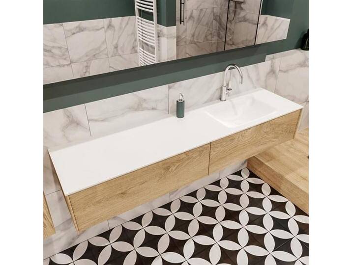 waschtisch mit unterschrank lush 180 cm a40162woa1m63022 waschtisch mit unterschrank lush 180 cm a40162woa1m63022 von Mondiaz