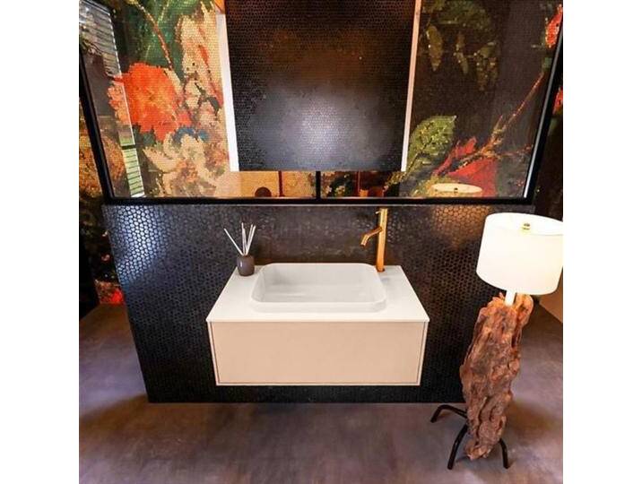 waschtisch mit unterschrank rose matt 80 cm ERIN waschtisch... waschtisch mit unterschrank rose matt 80 cm ERIN waschtisch... von Mondiaz