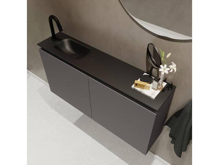 waschtisch set gäste wc TURE 100 cm dunkelgrau FK75341438 waschtisch set gäste wc TURE 100 cm dunkelgrau FK75341438 von Mondiaz